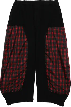 Comme des Garçons Broek met tartan ruit