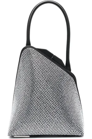 The Attico Sunset shopper verfraaid met stras