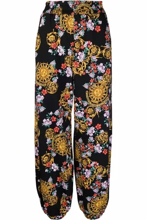 VERSACE Broek met vlakken