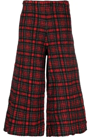 DANIELA GREGIS Broek met tartan ruit