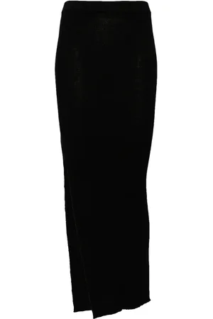 Rick Owens Ribgebreide maxi