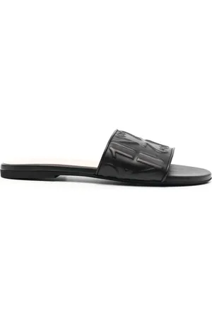 Nº21 Slippers met logo reliëf