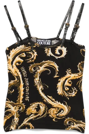VERSACE Top met Chromo Couture