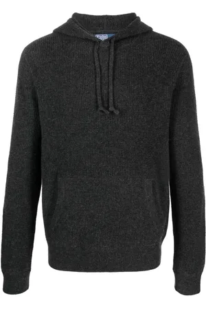 Ralph Lauren Ribgebreide hoodie