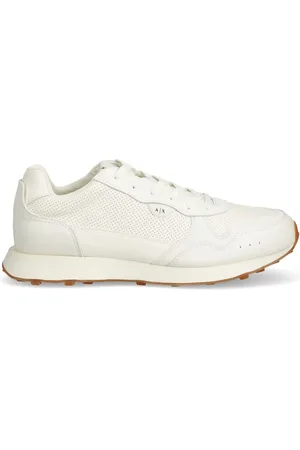 Armani Exchange Sneakers met geperforeerde vlakken
