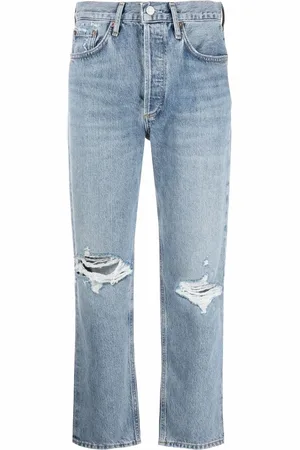 AGOLDE Gerafelde jeans