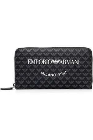 Emporio Armani Portemonnee met monogram