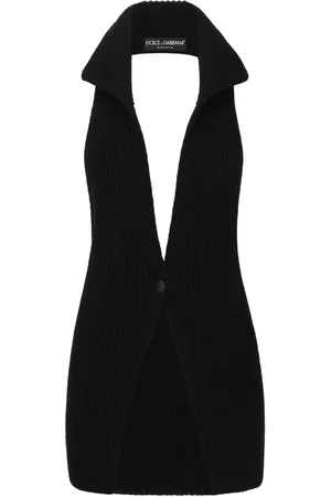 Dolce & Gabbana Ribgebreide wollen spencer