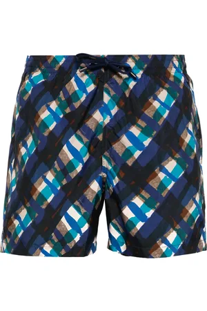 CANALI Zwembroek met abstract patroon