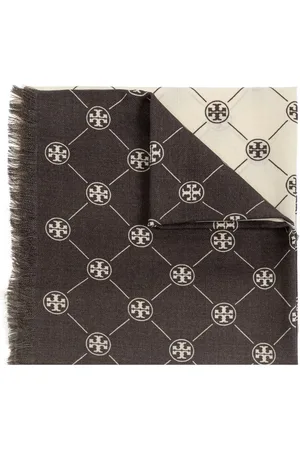 Tory Burch Sjaal met monogram