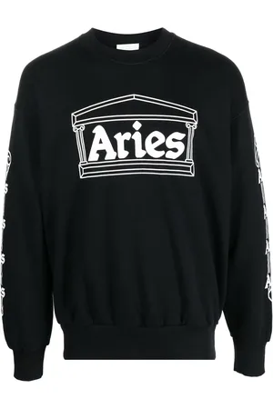 ARIES Top met logoprint en lange mouwen