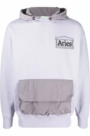 ARIES Hoodie met logopatch