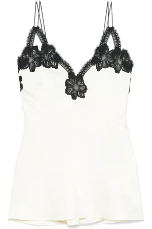 Jil Sander Tanktop met veters
