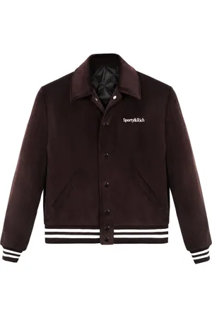 Sporty & Rich Bomberjack met geborduurd logo