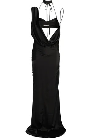 Atu Body Couture X Rue Ra satijnen avondjurk