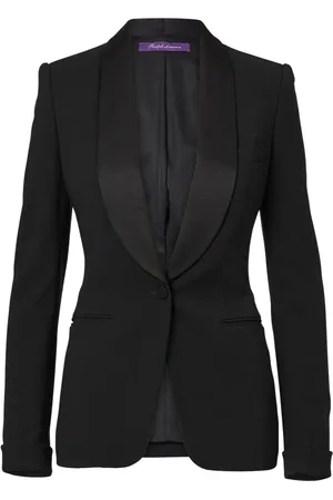 Ralph Lauren Smoking blazer met enkele rij knopen