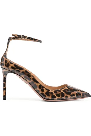 Aquazzura Pumps met luipaardprint