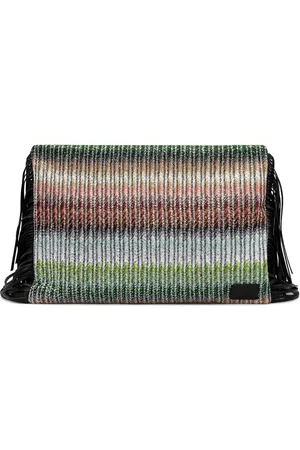 Missoni Clutch met franje