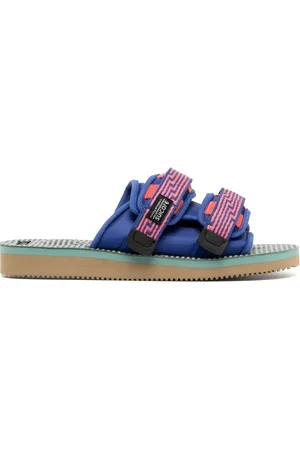SUICOKE Moto sandalen met klittenband