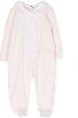 SIOLA Pyjama met gesmockt detail