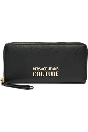 VERSACE Portemonnee met logoplakkaat