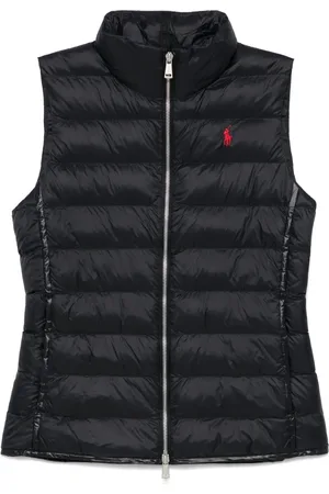 Ralph Lauren Gebreid gilet met borduurwerk