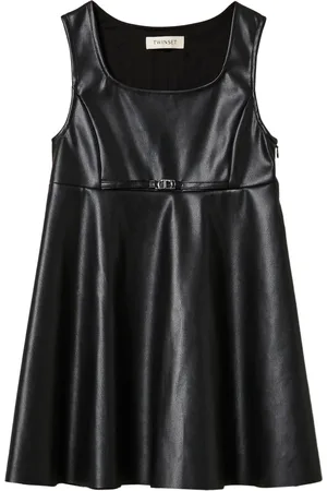 Twin-Set Oval T jurk met gesp