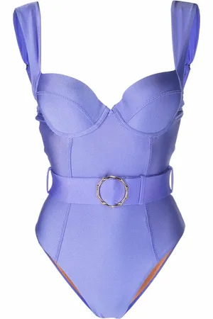 Noire Swimwear Badpak met ceintuur