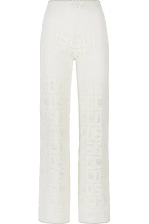 GCDS Gehaakte broek met monogram