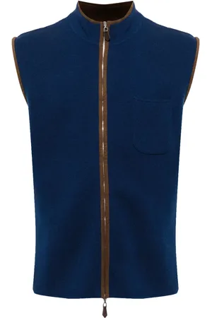 N.PEAL Shaftsbury gilet van biologisch kasjmier