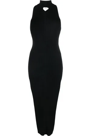 Courrèges Geribbelde jurk
