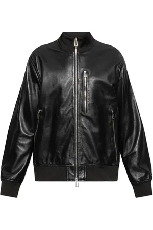 Paul Smith Leren jack met rits