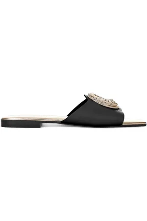 Roberto Cavalli Elisie satijnen sandalen