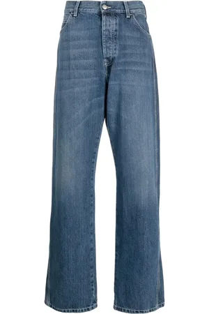 Alexander McQueen Jeans met vlakken