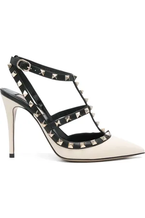 VALENTINO GARAVANI 100mm pumps verfraaid met rockstud