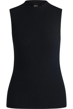 HUGO BOSS Geribbelde tanktop
