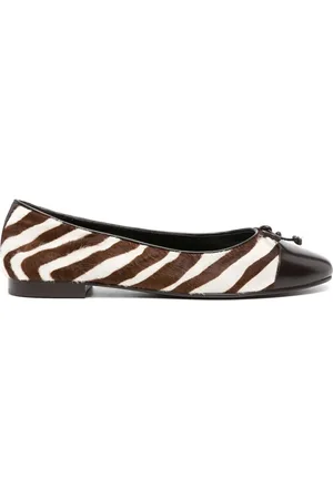 Tory Burch Leren ballerina