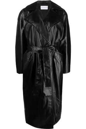 Calvin Klein Trenchcoat met gestrikt effect