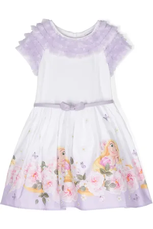 MONNALISA X Tangled katoenen jurk