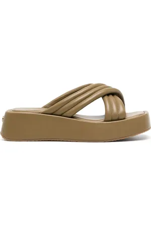 DEE OCLEPPO Sicily sandalen met plateauzool