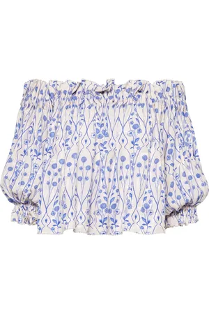 Agua by Agua Bendita Urucu Petalo blouse