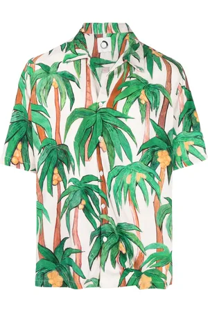 Endless Joy Overhemd met palmboomprint