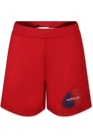 Moncler Zwembroek met logoprint