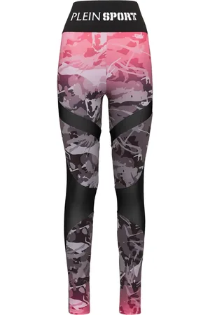 Philipp Plein Legging met camouflageprint