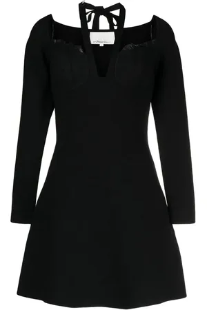 3.1 Phillip Lim Halterjurk met lange mouwen