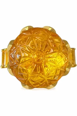 Akansha Sethi Ring met kristal
