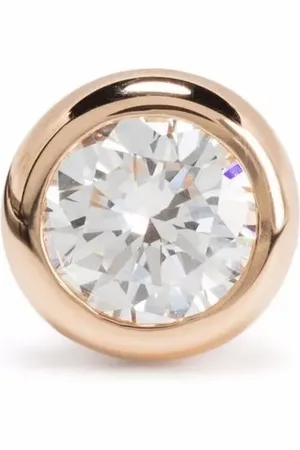COURBET 18kt gerecycled roségouden Origine stud oorbel met in het laboratorium gekweekte diamant