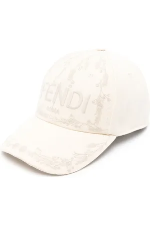 Fendi Honkbalpet met geborduurd logo