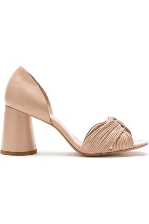 Sarah Chofakian Colagem leren sandalen