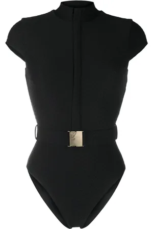 Noire Swimwear Badpak met ceintuur